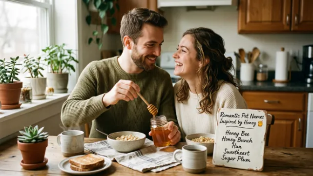 Romantic Pet Names Inspired by Honey