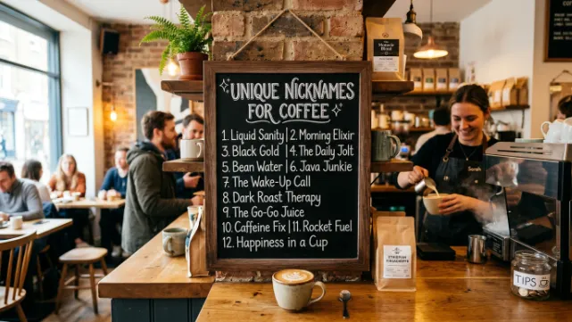 Unique Nicknames for Coffee